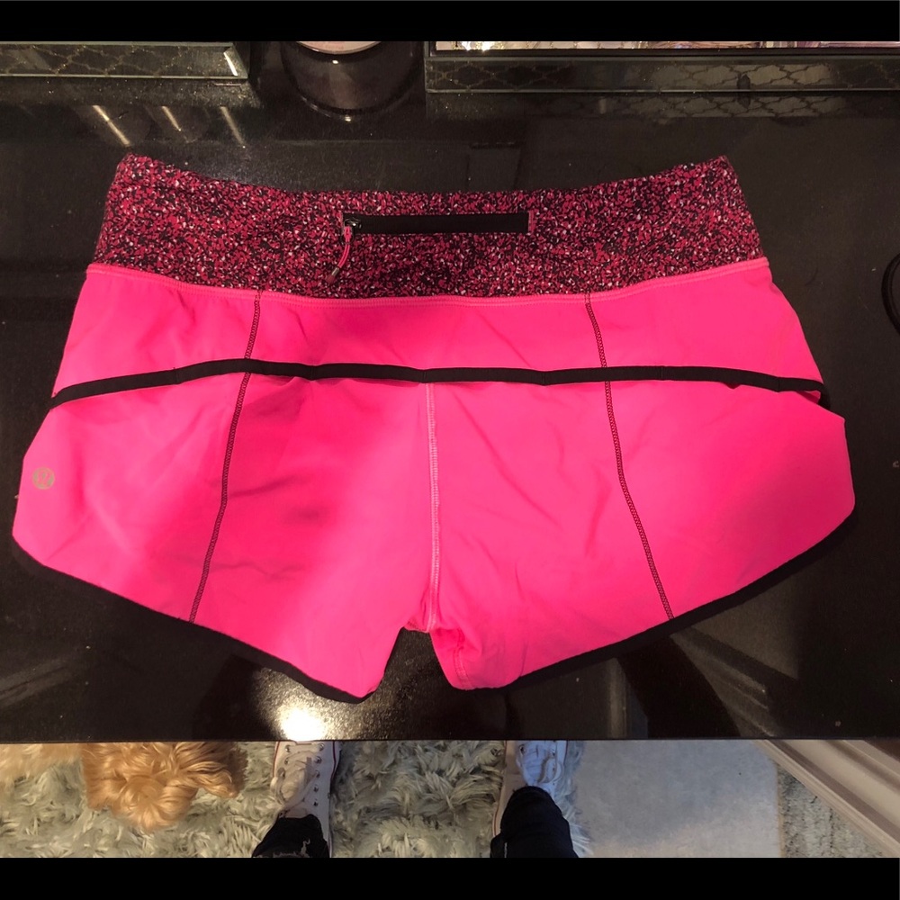 Lululemon speed shorts